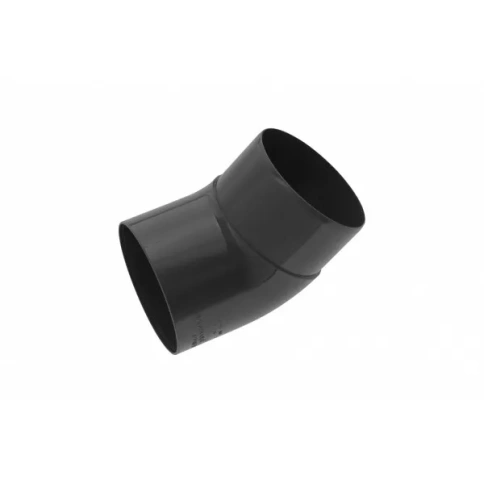 ЭЛИТ Колено трубы 45 градусов ГРАФИТ фото 1