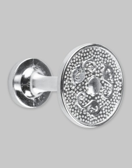 Держатель для подхватов А26-1-4, серебро фото 1