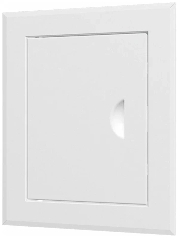 Люк-дверца ревизионная 210х210 с фланцем 150х150 с ручкой ЛТ1515Мп/э фото 1