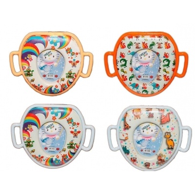 Накладка детская к сиденью мягкая с ручками фото 1