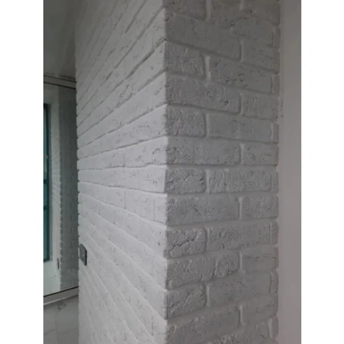 Камень декоративный (гипсовая) СТАРЫЙ ГОРОД (Белый)2м2 фото 1