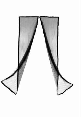 Сетка антимоскитная 1,0х2,1м ЧЕРНАЯ с магнитами фото 1