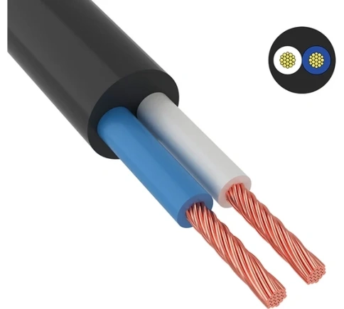 Провод соединительный ГОСТ ПВС 2х1 мм кв. фото 1