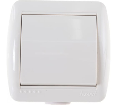 Lezard Выключатель о/у 1кл крем Ната 710-0300-100 фото 1