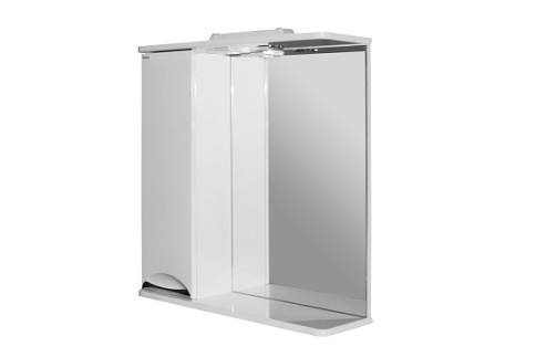 Шкаф навесной ЭТЬЕН-65 левый с подсветкой фото 1