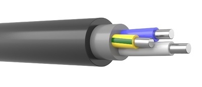 Кабель аллюминиевый силовой АВВГ 3х4 мм.кв фото 1