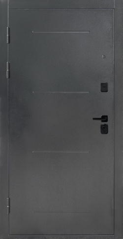 Дверь метал.Форпост Монблан белый софт 860 (правая) фото 2