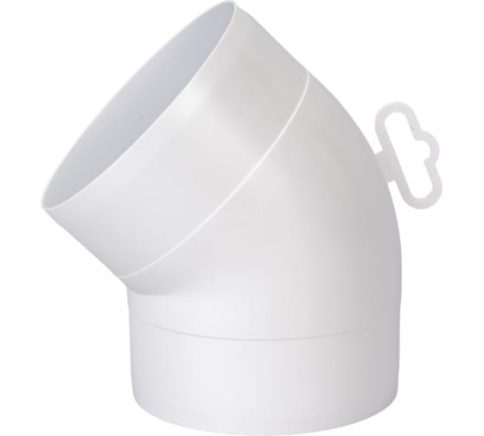 Колено круглое 45' 10ККП фото 1