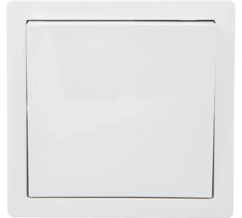 Lezard Выключатель о/у 1кл белый LETO 752-0200-100 фото 1