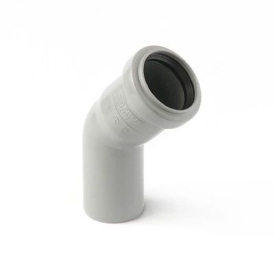 Угол для внутр.канализации ПРОАКВА 50-45* фото 1