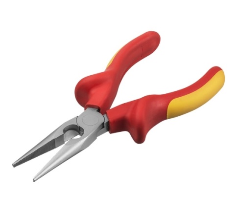 Navigator Длинногубцы прямые 61 264 NHT-LNP01-160 (диэлектр.160мм) фото 1