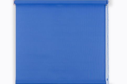 Ролет штора цв. синий MJ-013 40*160 фото 1