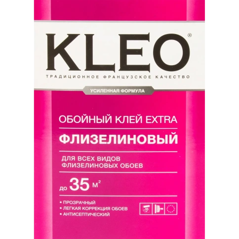 KLEO EXTRA  Клей обойный флизелиновый (до 35м2) фото 1