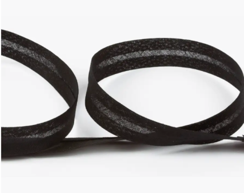 Косая бейка чёрный 081 (132) фото 1