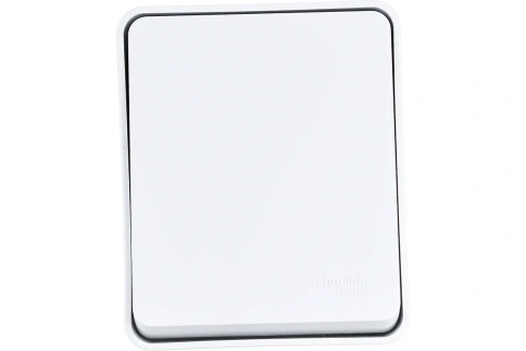 Переключатель проходной 1кл ОП 10А AtlasDesign Profi54 белый ATN540161 фото 1