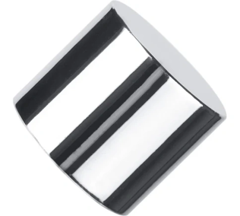 Заглушка 28мм Хром глянец фото 1