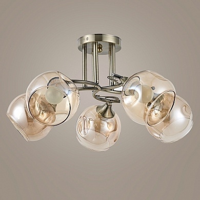 *Люстра 32367/5 АВ бронза Е27  фото 1