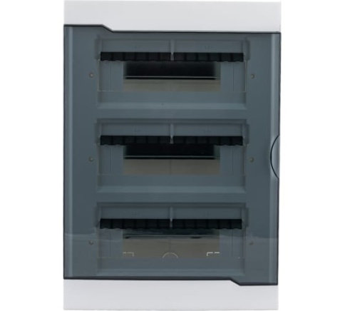 Lezard Бокс с прозрачной крышкой ЩРН-П-36 для наружн.уст.36-и модульных устройств 730-2000-036 фото 1