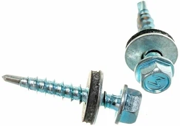 Шуруп кровельный оцинкованный 6,3х64 фото 1