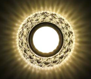 *Точечный светильник К1661L-1 прозрачный фото 1