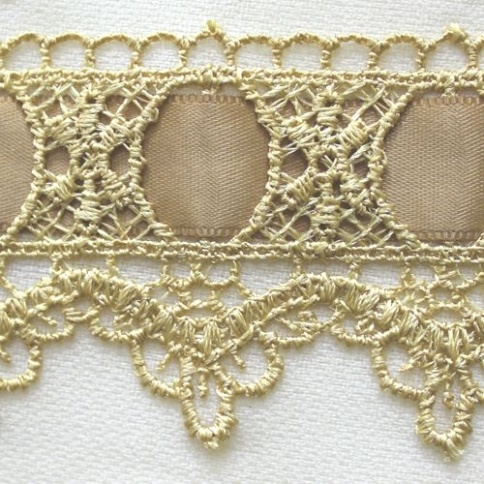 Гипюр Ajur HX 34485-milk/04 фото 1