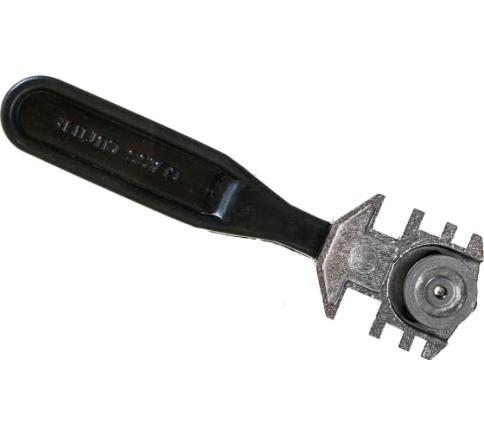 Стеклорез роликовый, 3 ролика, диаметр 7мм, профи 16927. фото 1