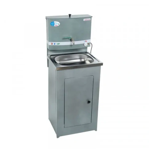 (*)Умывальник АКВАТЕКС бак антикорроз. с ЭВН + нерж. мойк серебро (244804) фото 1