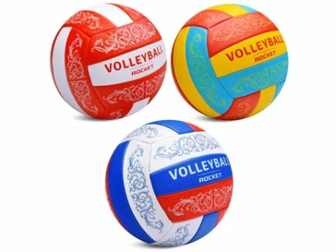 Мяч волейбольный, ROCKET, PU, размер 5, 270 гр. R0126 фото 1