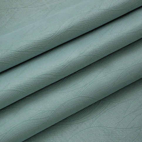 Портьерa  БЛЭКАУТ тиснение WJ 1453-029/280 Р BL NC бирюзовый 91465 фото 1