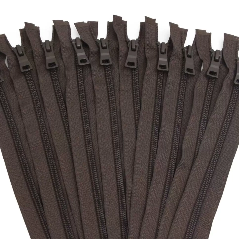 Молния "витая" Т7 2 замка 75см,хакки фото 1