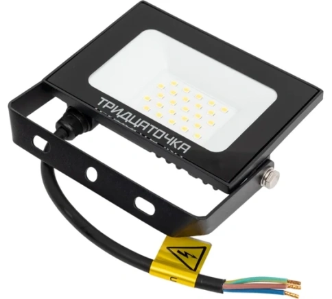 Фарлайт Прожектор LED 30Вт 5000К 2250Лм IP54 черный FAR002251 фото 1