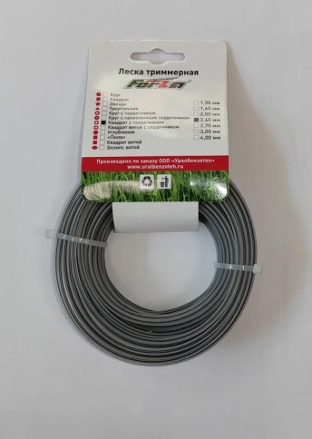 Леска для триммера 2,4х15 квадрат МOST-GARDEN фото 1