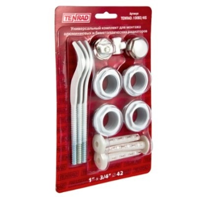 Комплект пробок для радиатора 3/4" с 3 кроншт  фото 1