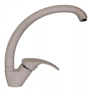 Смеситель для кухни 35к MIXLINE ML-GS02 (302) песочный высокий излив фото 1