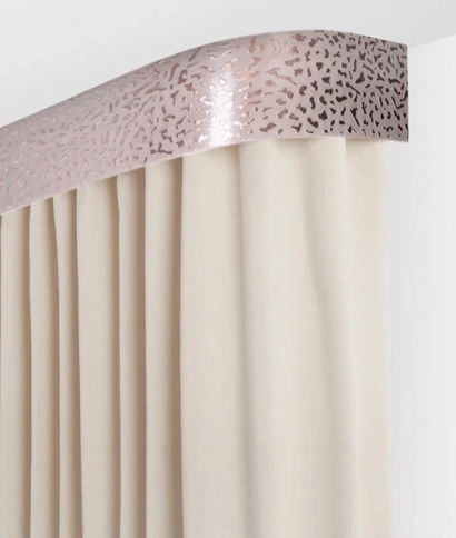 160 Карниз Капелла 7см с поворот. медный-трюфель фото 1