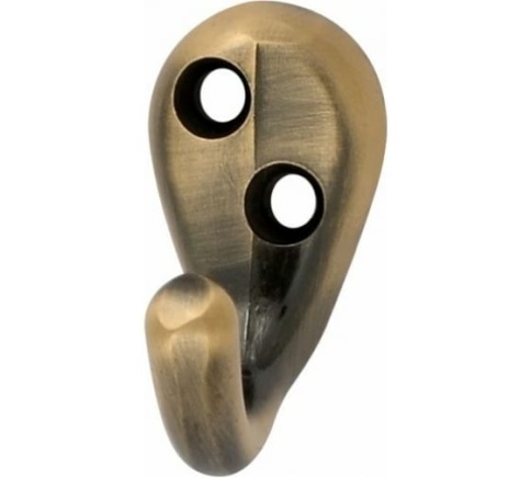 Крючок-вешалка №8 1 рож. (ст.бронза) фото 1