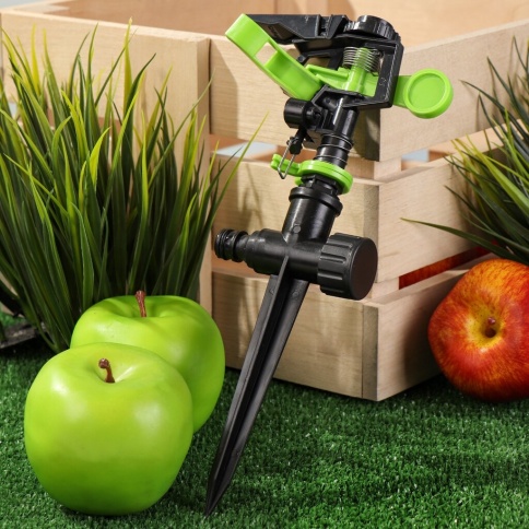 Полив Разбрызгиватель импульсный на ножке GRANDY JS-304 быстросъемный (209094) фото 1