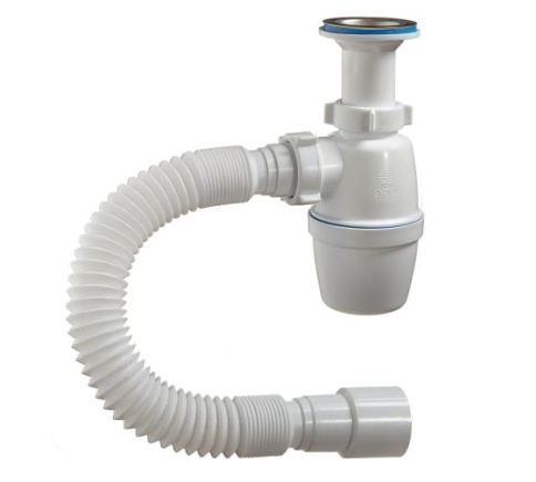 ORIO Сифон 1 1/2 40 с гибкой трубой А-40029 фото 1