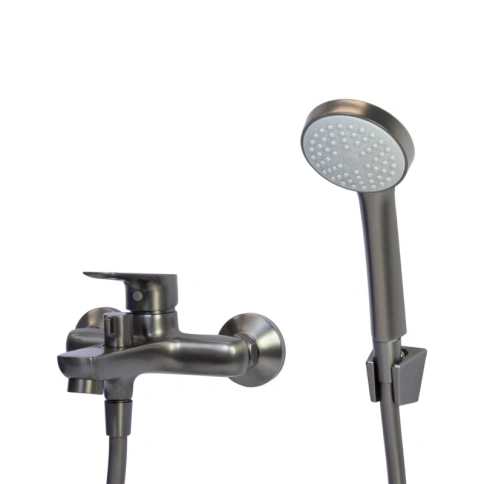 Смеситель для ванны 35к MIXLINE ML14-01GR Графит фото 1