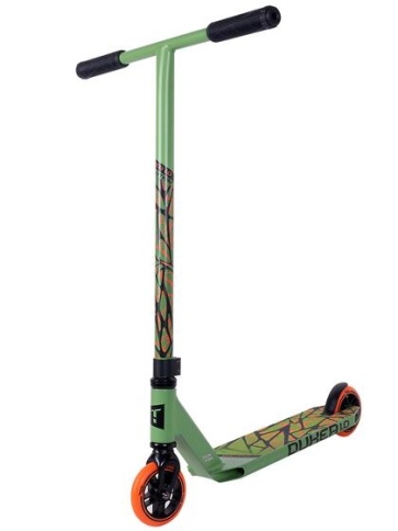 Самокат трюковый Duker 101 black/red 1/4 фото 1