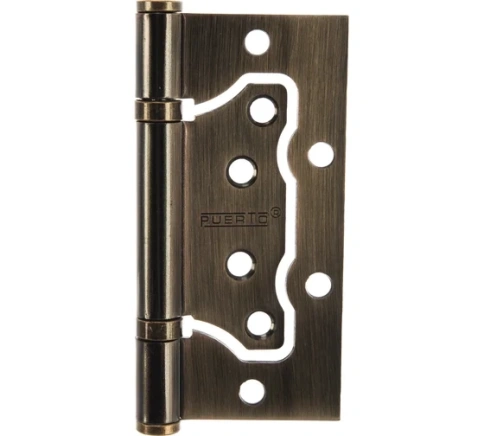 Петля ст. без врезки Puerto 100-2S FH AВ бронза фото 1