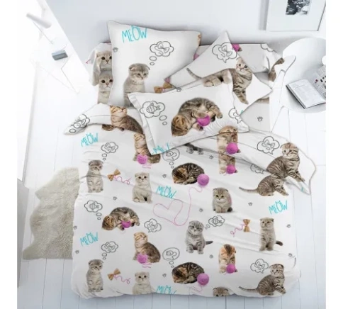 Перкаль 140 ПУШИСТИКИ 16050-1 фото 1