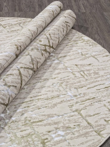 Ковер LIMAN 2.0*2.9 овал F164 Cream-Cream фото 2