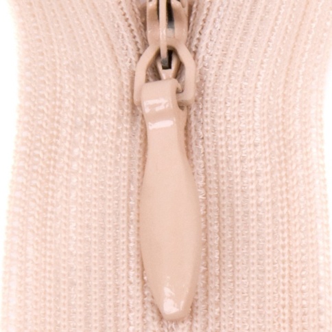 Молния потайная  35см S-101 гр.бежевый SBS фото 1