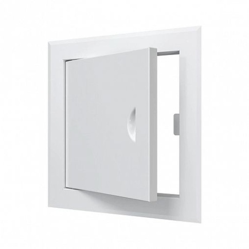 Люк-дверца ревизионная 260х260 с фланцем 200х200 с ручкой ЛТ2020Мп/э фото 1