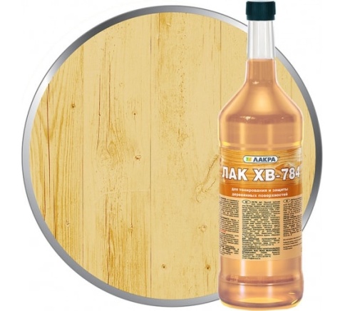 Лакра Лак ХВ-784 Бесцветный 0,5л фото 1