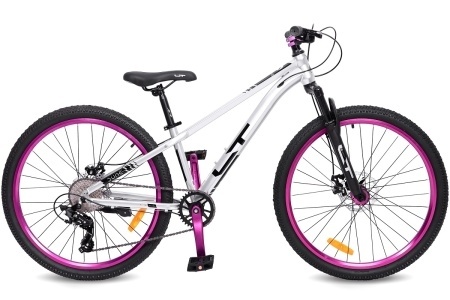 Велосипед 26" LTBIKE DUNE, сталь, рама 13,5", 8-ск, серебряный С26015 (М) фото 1