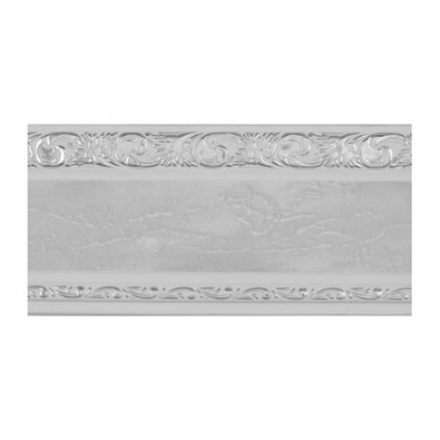 Бленда ВЕНЕЦИЯ (Ажур 4) 7 см, хром фото 1