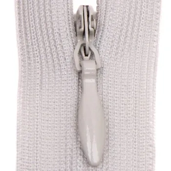 Молния потайная  35см S-165 св.серый SBS фото 1