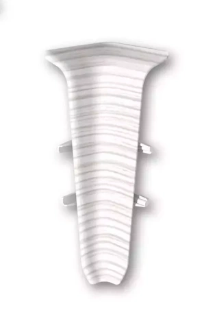 Угол внутренний 85мм Деконика Ясень бьянко 255 фото 1